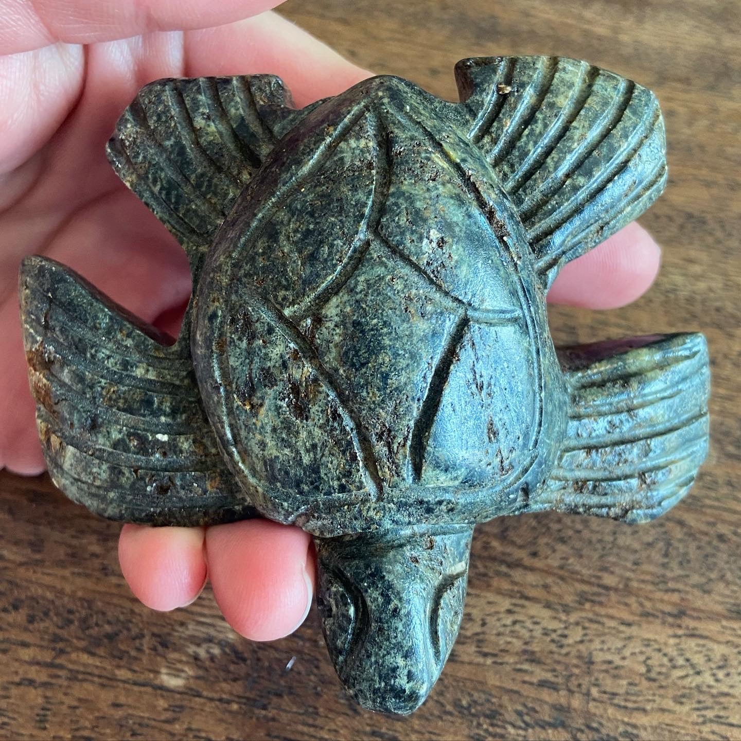 Z Serpentine Sea Turtle Sculpture