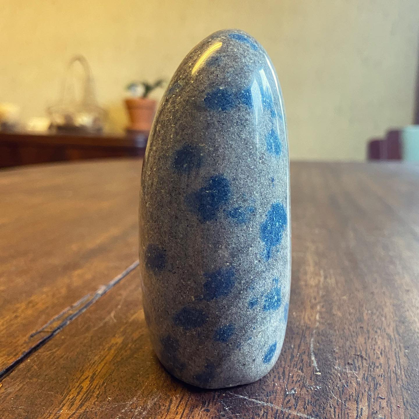 Quartz with Blue Manganese