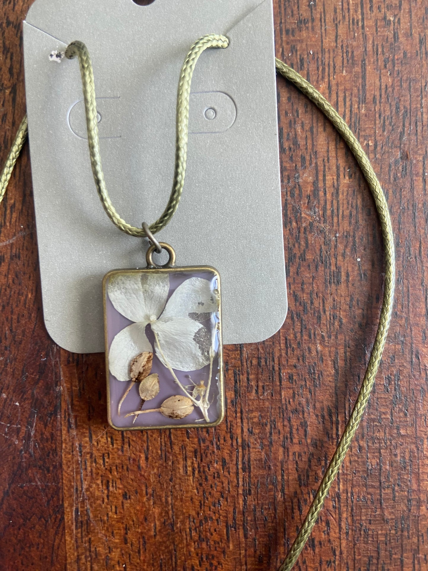 Pendants Nature + Resin Handmade