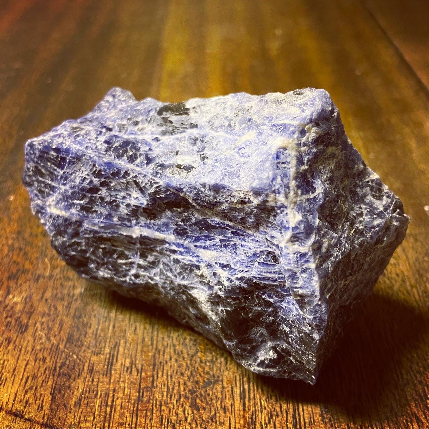 Sodalite (Large 1) 4” x  1” x 2.5” (11.11oz)