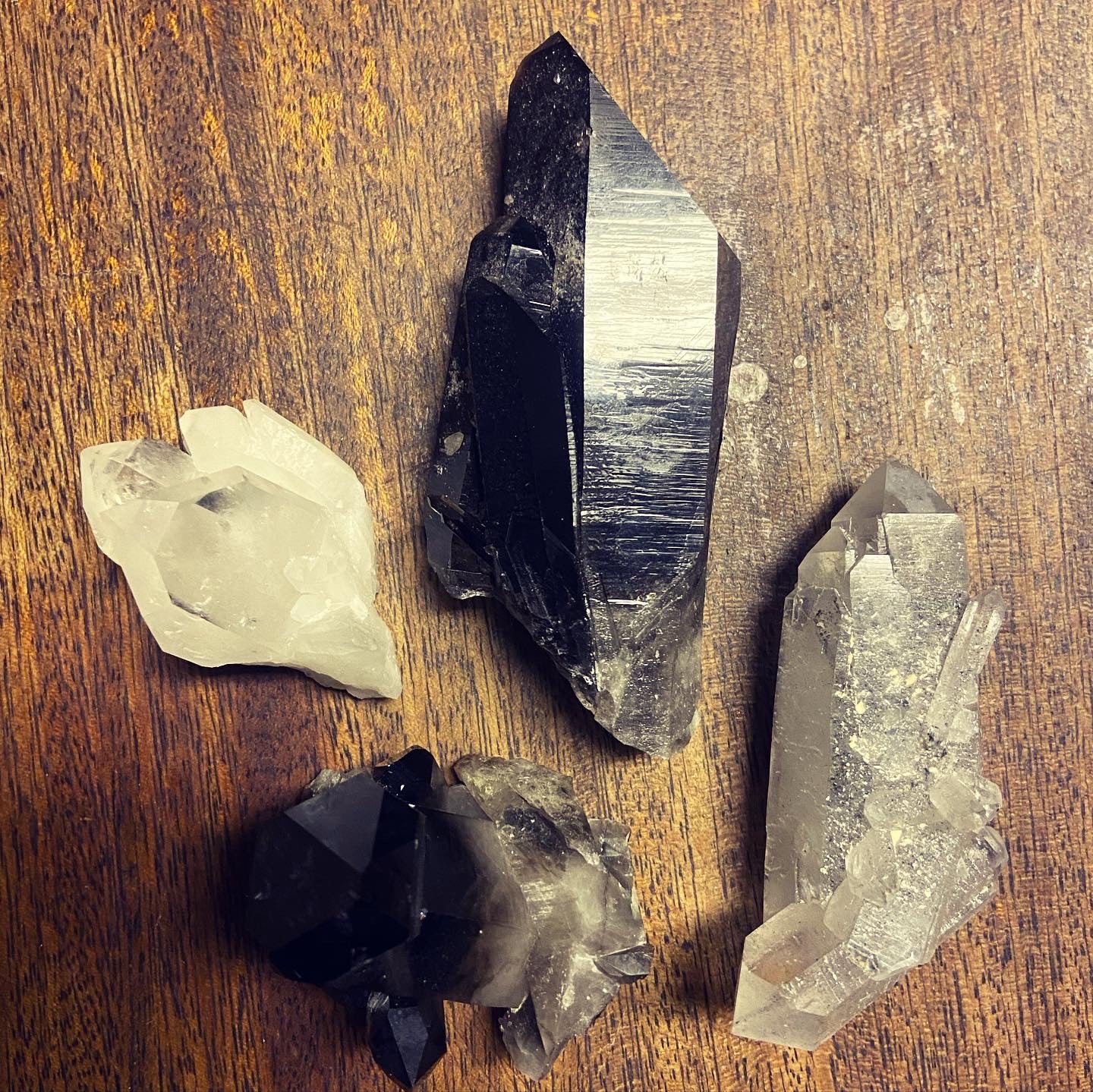 Quartz Point Clusters