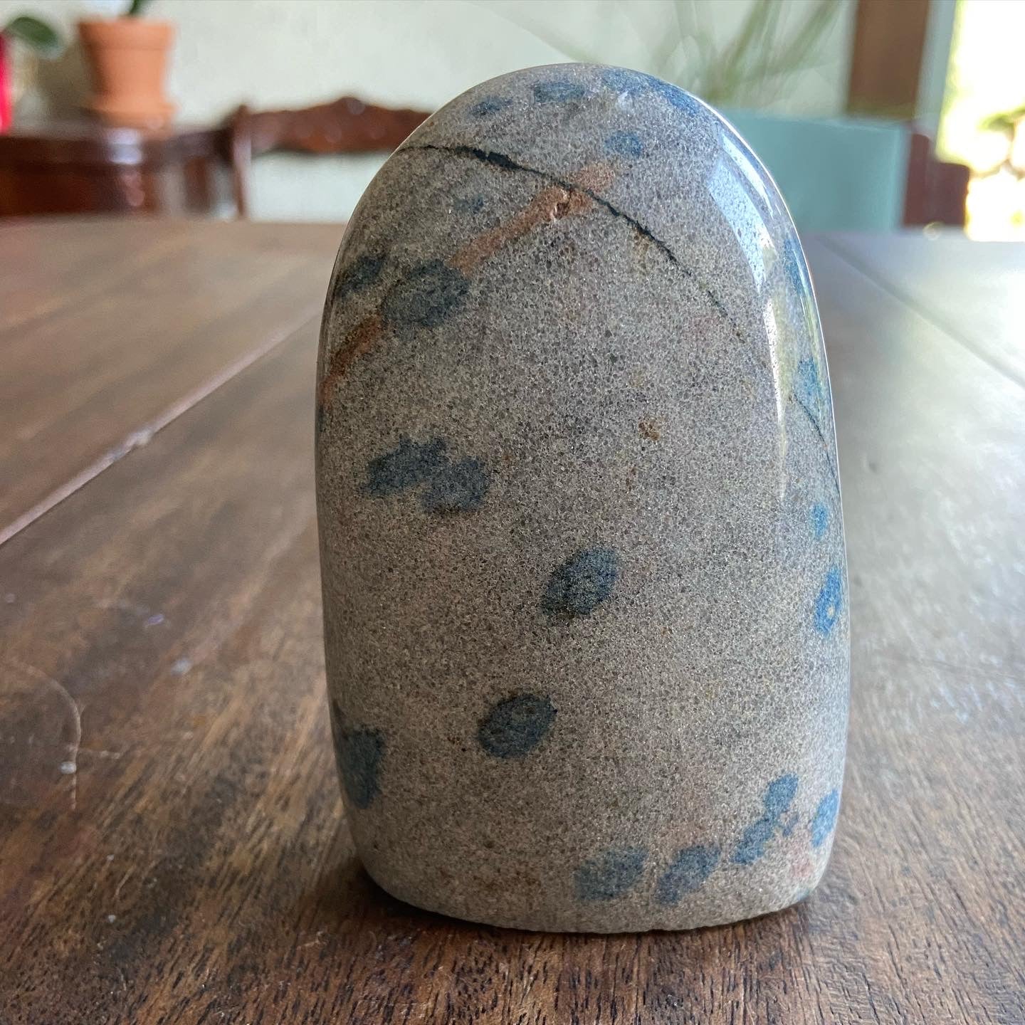 Quartz with Blue Manganese