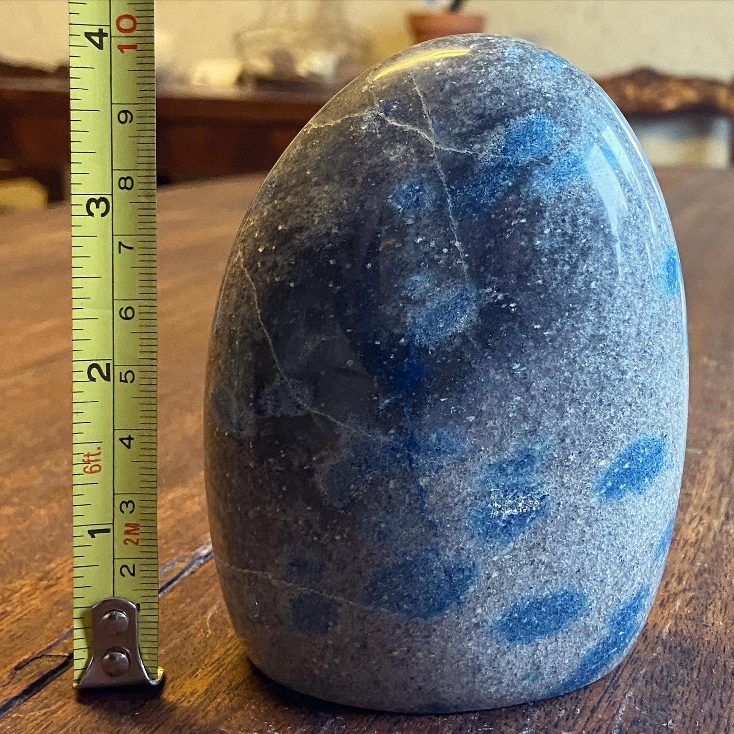 Quartz with Blue Manganese