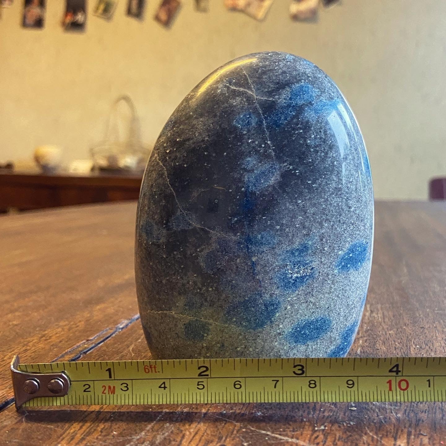 Quartz with Blue Manganese